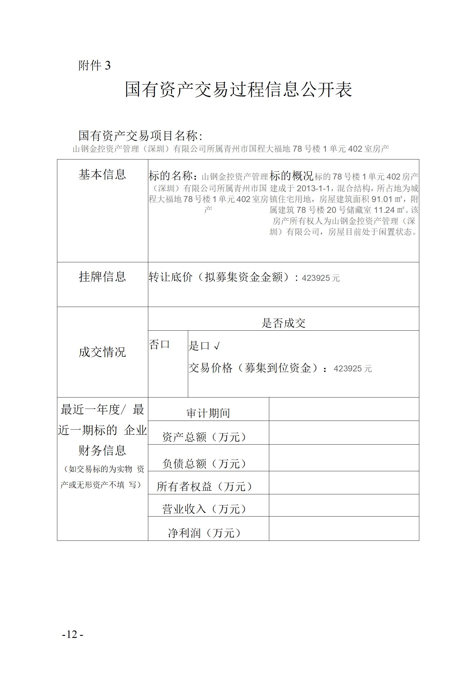 国有资产交易过程信息公开表 78-1-402(1)_01